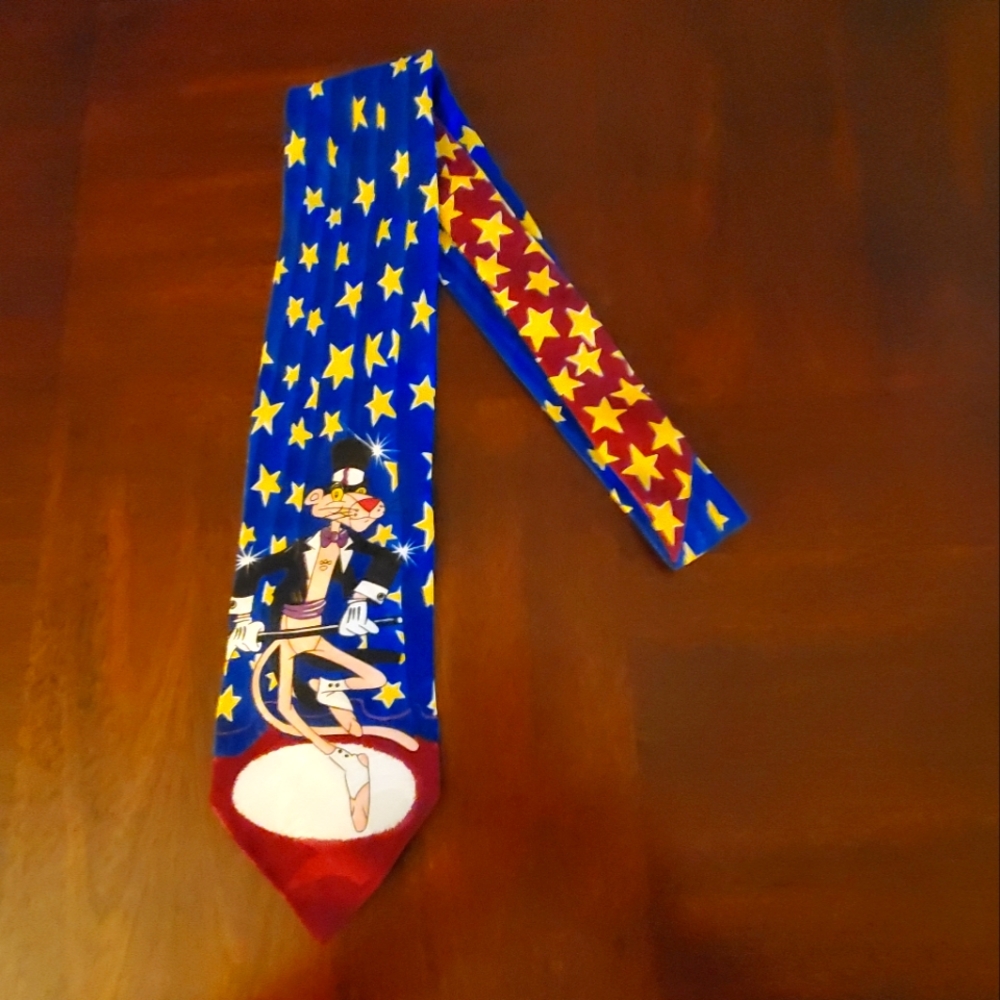 Pink Panther vintage novelty necktie